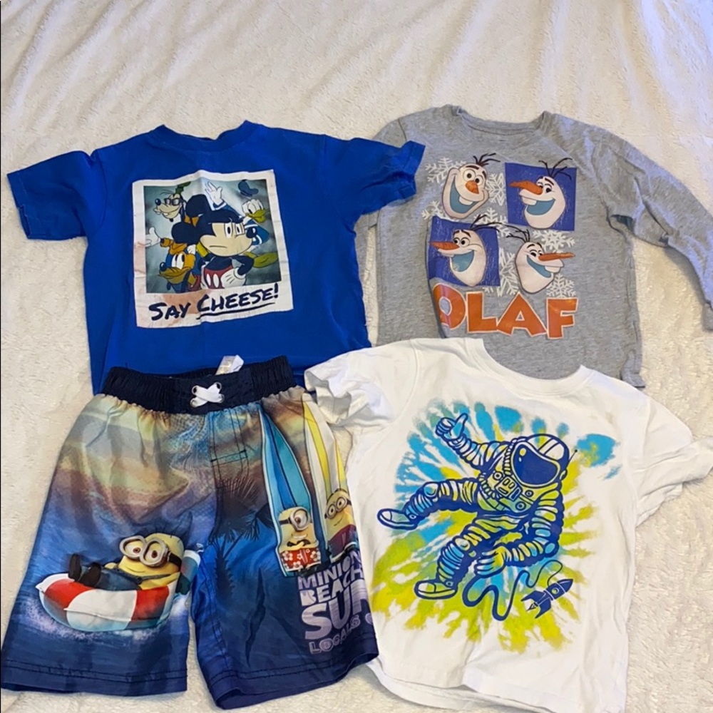 BOGO💙💙 Size 4 boys 4 pieces